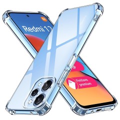 Husa pentru Xiaomi Redmi 12 4G / 12 5G - Techsuit Shockproof Clear Silicone - Clear