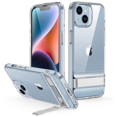 Husa pentru iPhone 14 / iPhone 13 - ESR Air Shield Boost Kickstand - transparenta