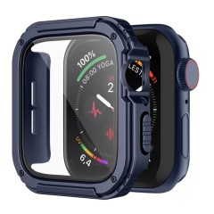 Husa pentru Apple Watch 4 / 5/ 6/ SE / SE 2 (40mm) + Folie - Lito Watch Armor 360 - Albastru