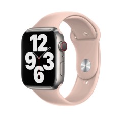 Curea Apple Watch 1/2/3/4/5/6/7/8/SE - 38/40/41 MM - M / L - Silicone Sport Casey Studios Casey Studios - Pink Sand