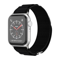 Curea Alpine Loop compatibila cu Apple Watch Ultra 2/Ultra/SE/9/8/7/6/5/4/3/2/1 - 42/44/45/49MM CASEY STUDIOS, Ajustabila, Respirabila, Material Textil