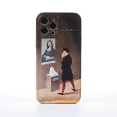 Husa iPhone 12 Pro Max Casey Studios The New Mona Lisa - Maro