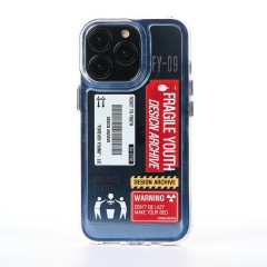 Husa iPhone 13 Pro Casey Studios Checked in - Clear