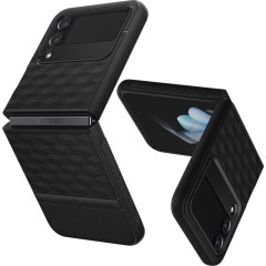 Husa Samsung Galaxy Z Flip 4 Spigen Caseology Parallax - Negru Mat