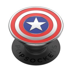 Suport pentru telefon - Popsockets PopGrip - Captain America - Alb