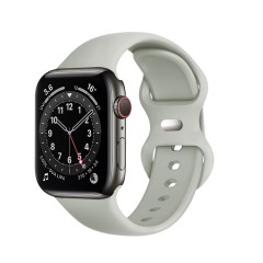 Curea pentru Apple Watch 1/2/3/4/5/6/7/8/SE/SE 2 (38/40/41mm) - Techsuit Watchband (W031) - Gri