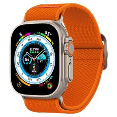 Curea pentru Apple Watch 1/2/3/4/5/6/7/8/SE/SE 2/Ultra (42/44/45/49mm) - Spigen Fit Lite Ultra - Portocaliu