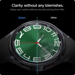 Folie pentru Samsung Galaxy Watch6 Classic 47mm (set 2) - Spigen Glas.TR EZ FIT - Clear transparenta