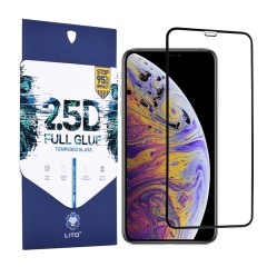 Folie Sticla iPhone XS Max / 11 PRO Max LITO 2.5D FullGlue Glass - Transparent