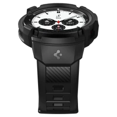 Husa Samsung Galaxy Watch 4 Classic (42mm) Spigen Rugged Armor Pro - Black Black