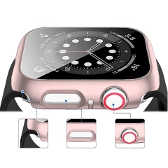 Carcasa 360° (Husa + Folie) Apple Watch 4/5/6/SE - 40MM Casey Studios - Pink Pink