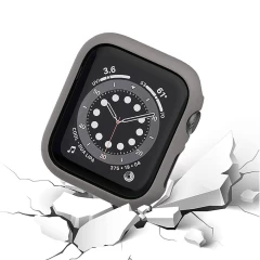 Carcasa 360° (Husa + Folie) Apple Watch 4/5/6/SE - 40MM Casey Studios - Brown Brown