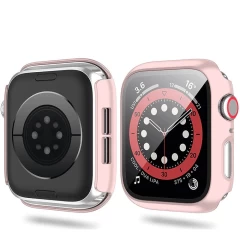 Carcasa 360 (Husa + Folie) Apple Watch 1/2/3 - 42MM Casey Studios Casey Studios - Negru Pink 