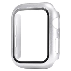 Carcasa 360° (Husa + Folie) Apple Watch 7/8 - 45MM Casey Studios - Marine Silver 