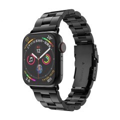 Curea Apple Watch 1/2/3/4/5/6/7/8/SE/Ultra 42mm/44mm/45mm/49mm Arpex W036 - Negru