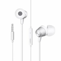 Casti Audio In-Ear cu Mufa Jack - Oppo (MH130) - Alb