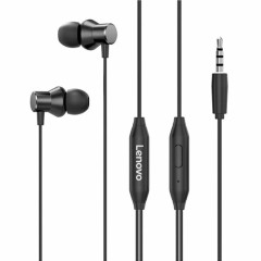 Casti In-Ear cu Fir Jack 3.5mm, 1.15m - Lenovo HF130 (20512) - Black