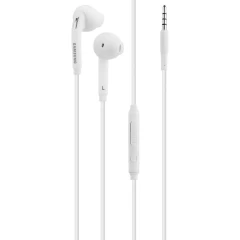 Samsung - Original Wired Earphones (EO-EG920BW) - Jack 3.5mm, In-Ear, Microphone, Volume Control, 1.2m - White (Blister Packing) Alb
