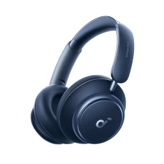 Casti On-Ear Bluetooth 5.3, Noise Cancelling, USB-C - Anker Space Q45 (A3040G31) - Blue Albastru