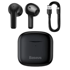Casti in-ear Wireless, Bluetooth 5.0 Baseus Bowie E3 TWS Earbuds (NGTW080001) - Negru Negru