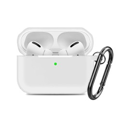 Husa Airpods Pro Casey Studios Silicone - Alb