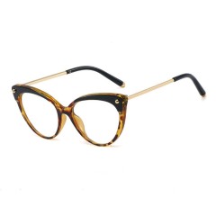 Ochelari Cat Eye Calculator Anti Lumina Albastra Arpex, F93308 - Leopard