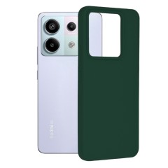 Husa pentru Xiaomi Redmi Note 13 Pro 5G / Poco X6 - Techsuit Soft Edge Silicone - Dark Green