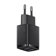 Incarcator priza 2xUSB 10.5W - Baseus (CCXJ010201) - Negru