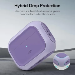 Husa pentru Apple AirPods Pro 1 / 2 - ESR Orbit Hybrid HaloLock - Lavender 