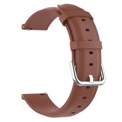 Curea pentru Samsung Galaxy Watch 4/5/Active 2, Huawei Watch GT 3 (42mm)/GT 3 Pro (43mm) - Techsuit Watchband (W007PU) - Brown