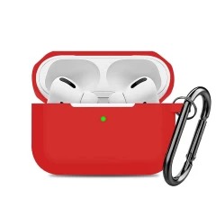 Husa Airpods Pro Casey Studios Silicone - Pink Red 
