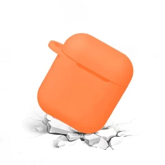 Husa Airpods 1/2 Casey Studios Silicone - Peach Peach