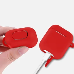 Husa Airpods 1/2 Casey Studios Silicone - Red Red