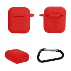 Husa Airpods 1/2 Casey Studios Silicone - Red Red