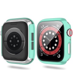 Carcasa 360° (Husa + Folie) Apple Watch 7/8 - 41MM Casey Studios - Turqoise