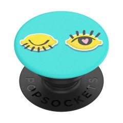 Suport pentru telefon - Popsockets PopGrip - Lemon Love - Bleu