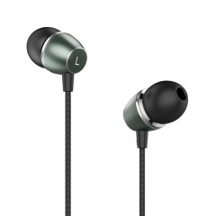 Casti cu fir in-ear Yesido, stereo, microfon, Jack 3.5mm, 1.2m, YH-22 - Negru