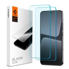 Folie pentru Xiaomi 13 (set 2) - Spigen Glas.tR Slim - transparenta