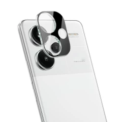 Folie Camera pentru Xiaomi Redmi Note 13 Pro+ 5G - Techsuit Full Camera Glass - Black Negru