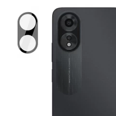 Folie Camera pentru Oppo A38 - Techsuit Full Camera Glass - Black Negru