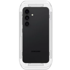 Folie pentru Samsung Galaxy S24 (set 2) - Spigen Glas.tR EZ FIT - Clear transparenta