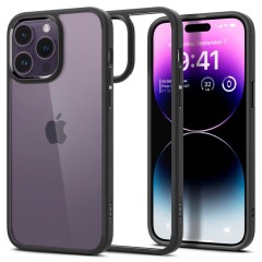 Husa iPhone 14 Pro Max Spigen Ultra Hybrid - Matte Black