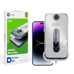 Folie pentru iPhone 14 Pro - Lito Magic Glass Box D+ Tools - Privacy