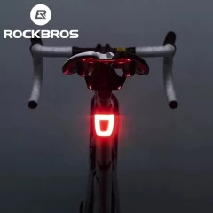 Stop spate bicicleta cu LED RockBros TT30-WD - Negru Negru