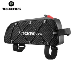 Geanta cadru bicicleta waterproof, 1L RockBros 039BK - Negru Negru