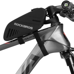 Geanta sa bicicleta waterproof, 0.6L RockBros 30130078002 - Negru Negru