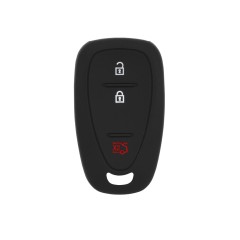 Husa pentru cheie Chevrolet Spark, Cruze, Impala, Malibu, Colorado, Camaro, Bolt, Trax, Volt - Techsuit Car Key Case (1013.07) - Negru