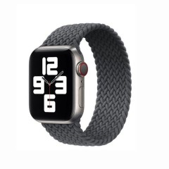 Curea Apple Watch 1/2/3/4/5/6/7/8/SE - 38/40/41 MM - M - Braided Loop Casey Studios Casey Studios - Space Gray