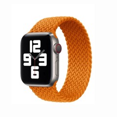 Curea Apple Watch 1/2/3/4/5/6/7/8/SE/Ultra - 42/44/45/49 MM - M - Braided Loop Casey Studios Casey Studios - Orange