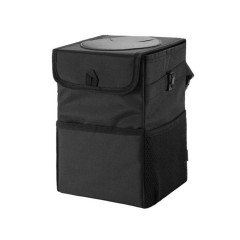 Cos de Gunoi Auto 24x16x16cm - Techsuit Foldable (CO-T3) - Negru